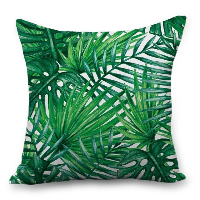 Tropical Rainforest Green Pillowcases