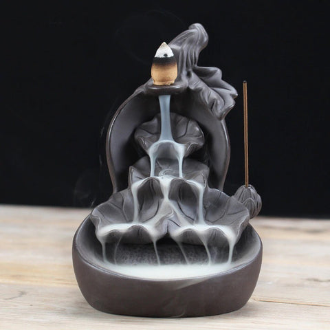 Waterfall Cone Incense Burner