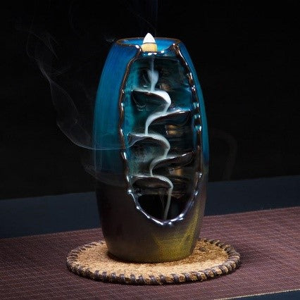 1.	Decorative little monk waterfall Incense burner