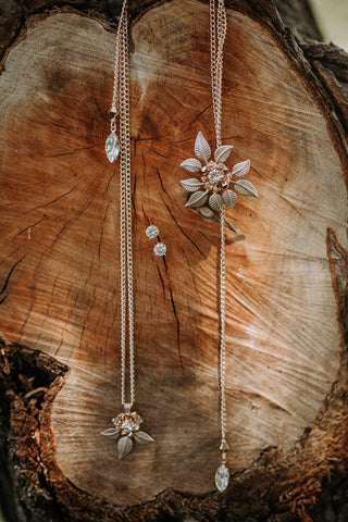 Rose gold wedding jewellery - rustic - Perth wa