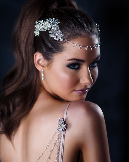 bridal head jewellery