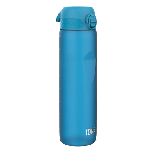 Leak Proof 1 litre Water Bottle, Recyclon™, Aqua, 1L - ION8