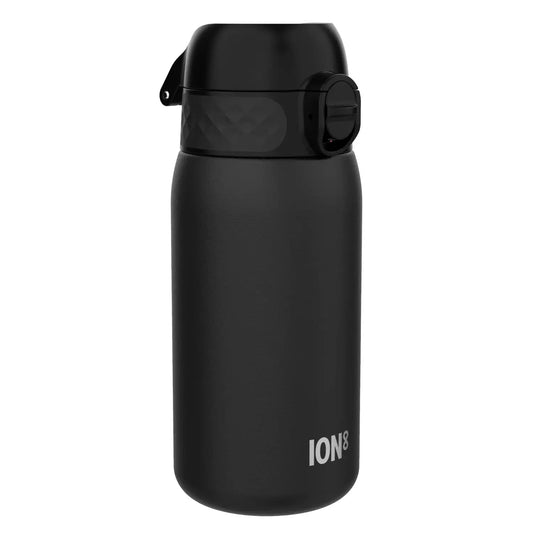 Ion8 Insulated Steel Water Bottle, 320 ml/11 oz, Leak Proof, Easy to Open,  Secure Lock, Dishwasher Safe, Carry Handle, Flip Cover, Scratch Resistant