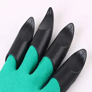 1 Pairs Garden Gloves,Gardening Work Gloves with Sturdy Claws Quick & Easy to Dig & Plant,Safe Gloves for Women & Men