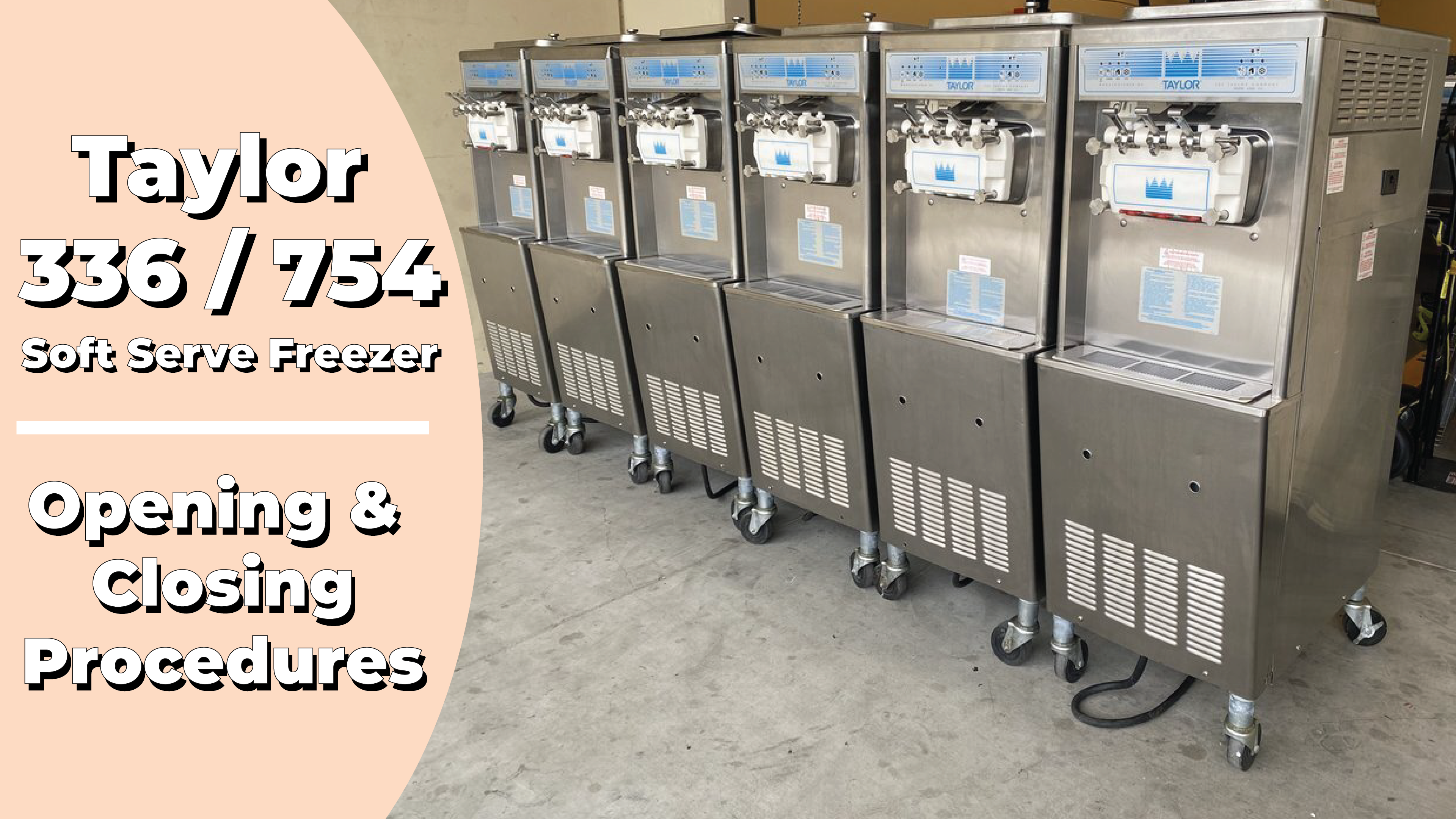 Taylor Company Frozen Drink Machines For All Food Service Operations