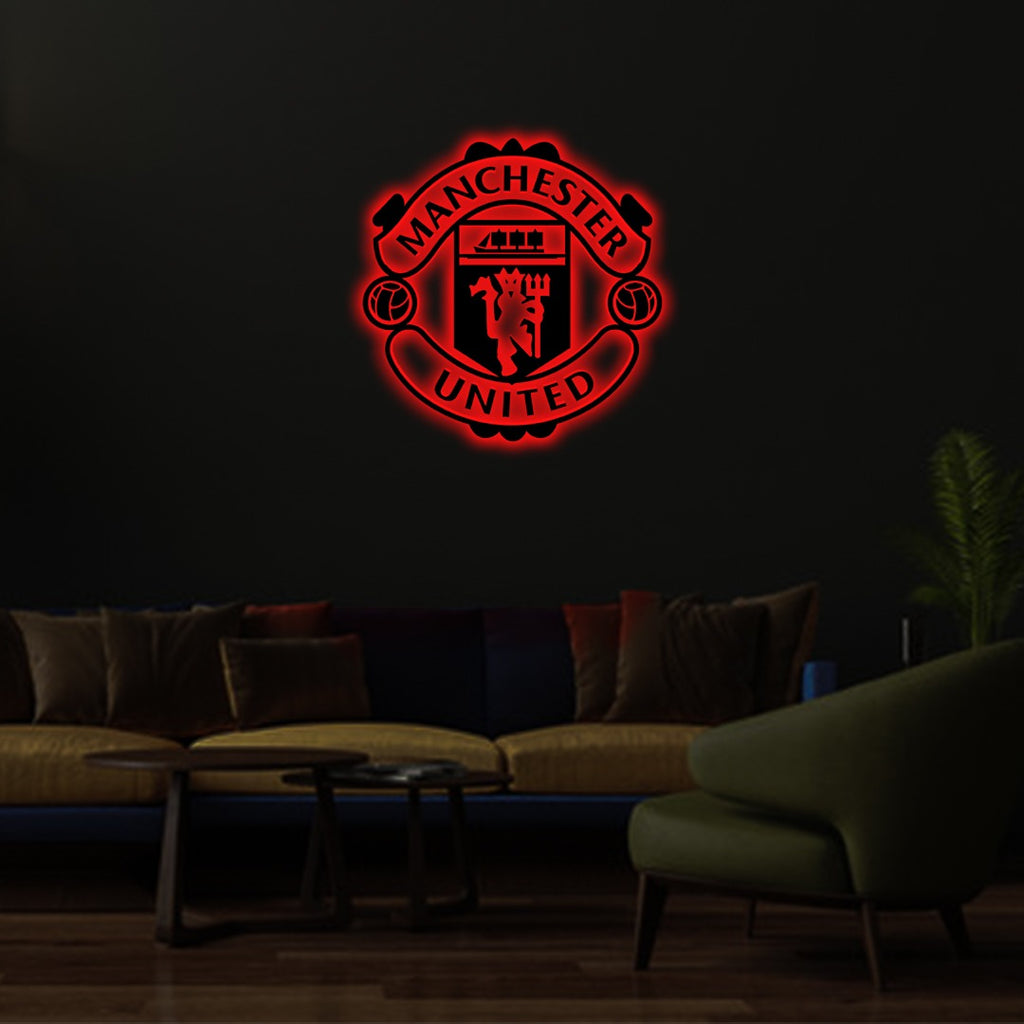 Buy The Best Manchester United Led Logo In India Hustlezy