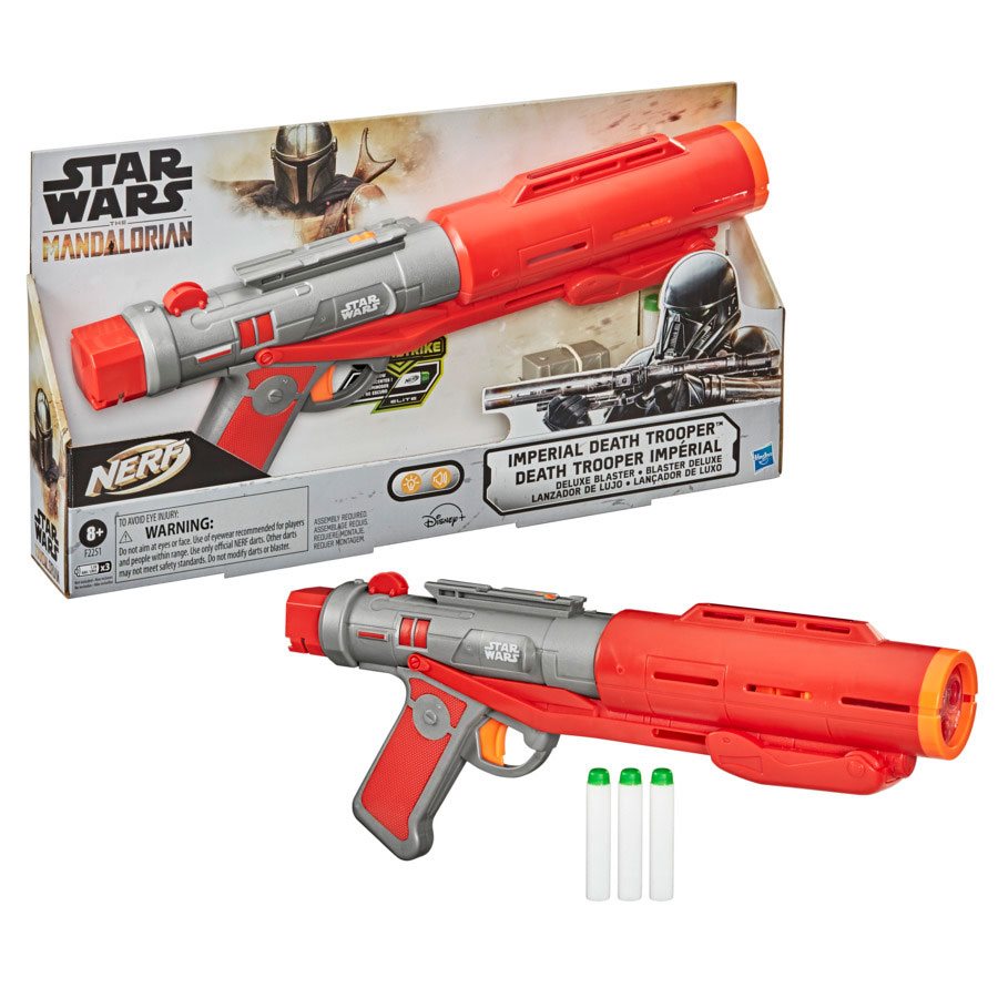 nerf star wars the mandalorian imperial death trooper blaster