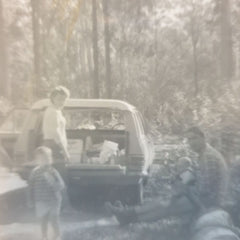 Back in the day...out in the bush looking for good bee sites