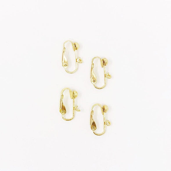 Gold-Tone Earring Hooks (6 pcs)