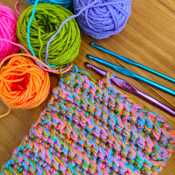 9.5 mm Wood Crochet Hook (Almost an N Hook) – Rag Rugs by Erin