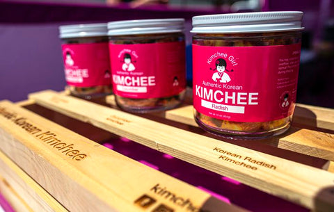 Kimchee Girl Jars of Kimchee