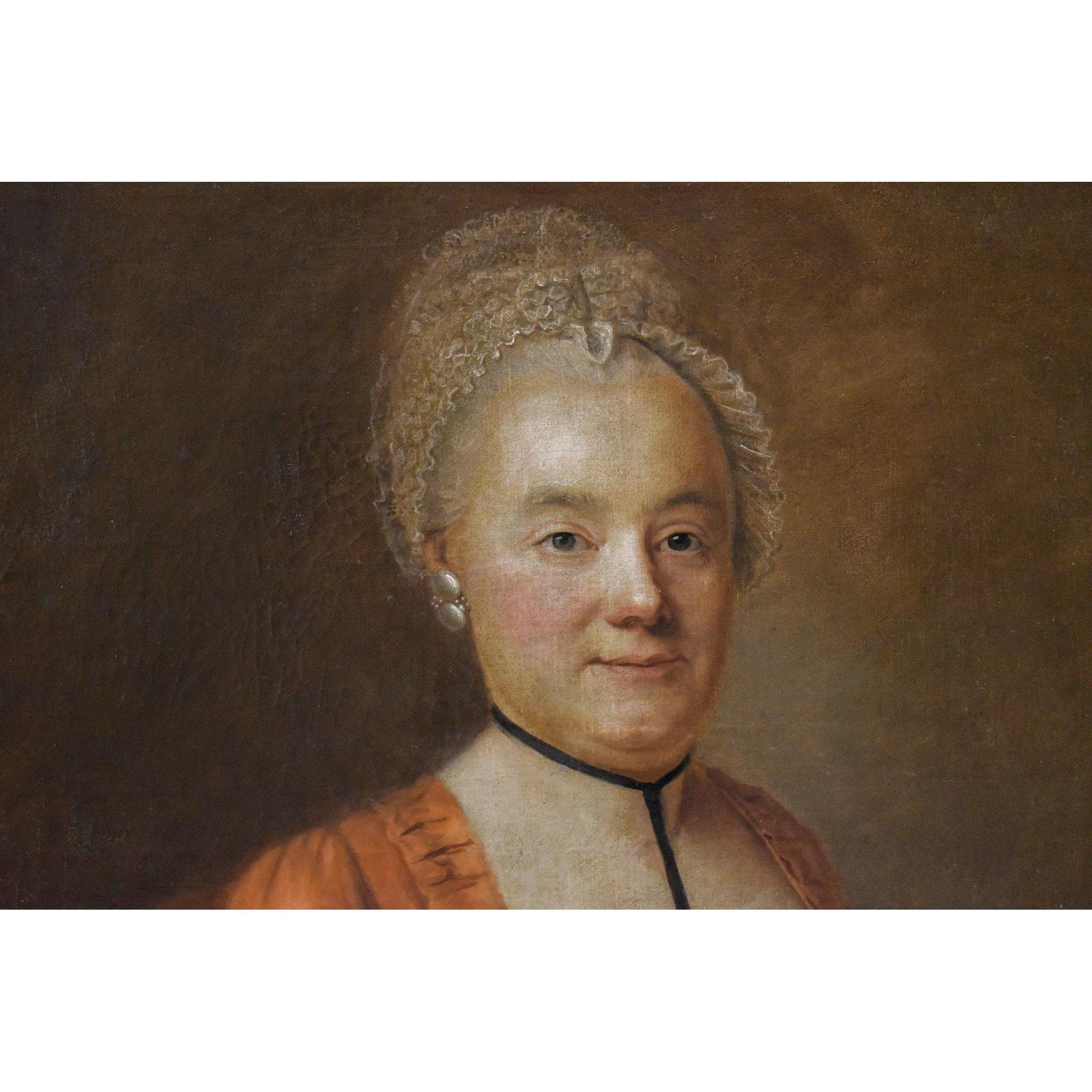 Portrait of a Woman – French School – Circa 1760 - Winckelmann Gallery