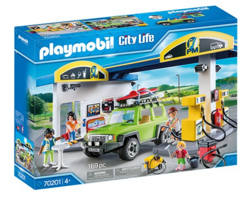 playmobil 70202 city life garage workshop