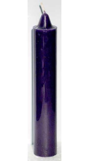 9" Purple pillar candle Default Title