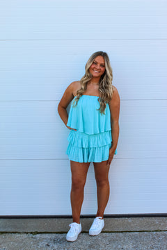 The Mackenzie Dress - Teal