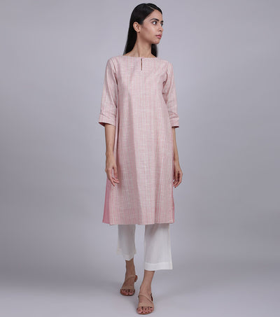 Natural cotton straight pant – Tulsi Online