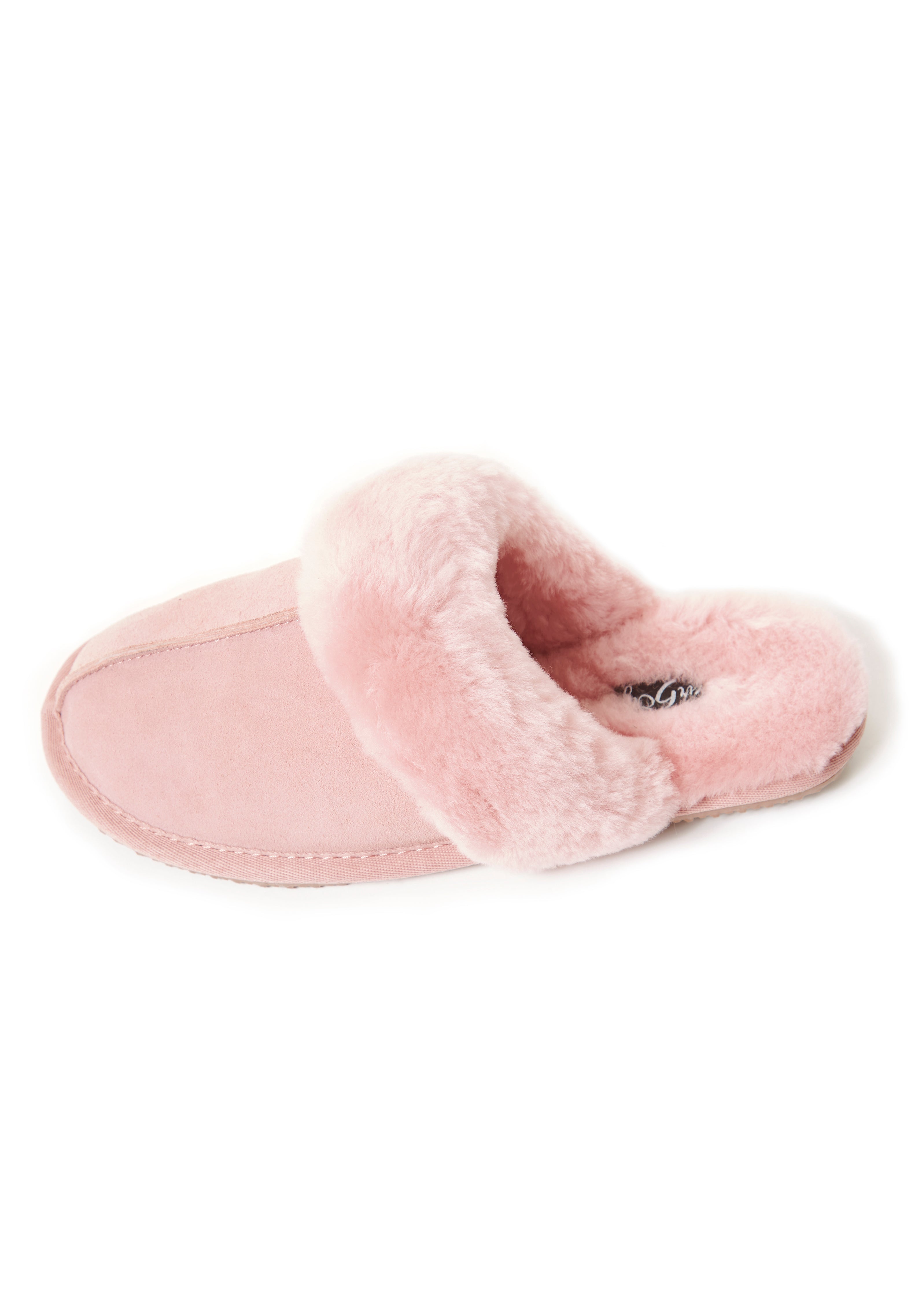 baby pink slippers