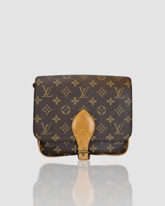 Louis Vuitton Monogram Croissant MM Brown Cloth ref.103793 - Joli Closet