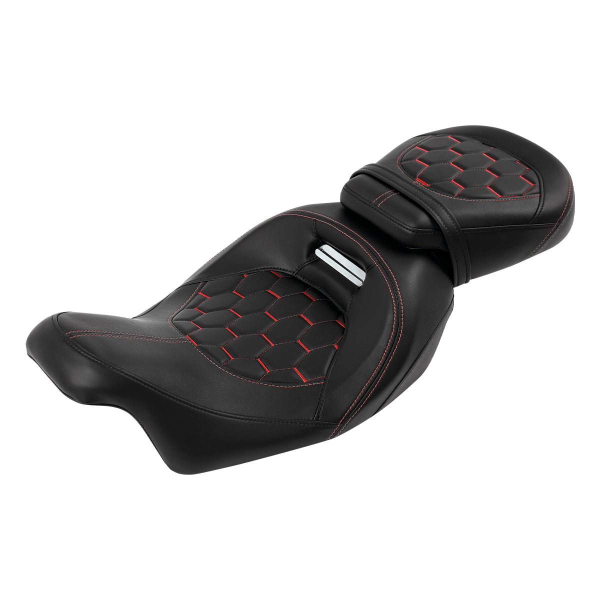 C.C. RIDER Touring Seat Two Piece 2 Up Seat Low Profile Driver