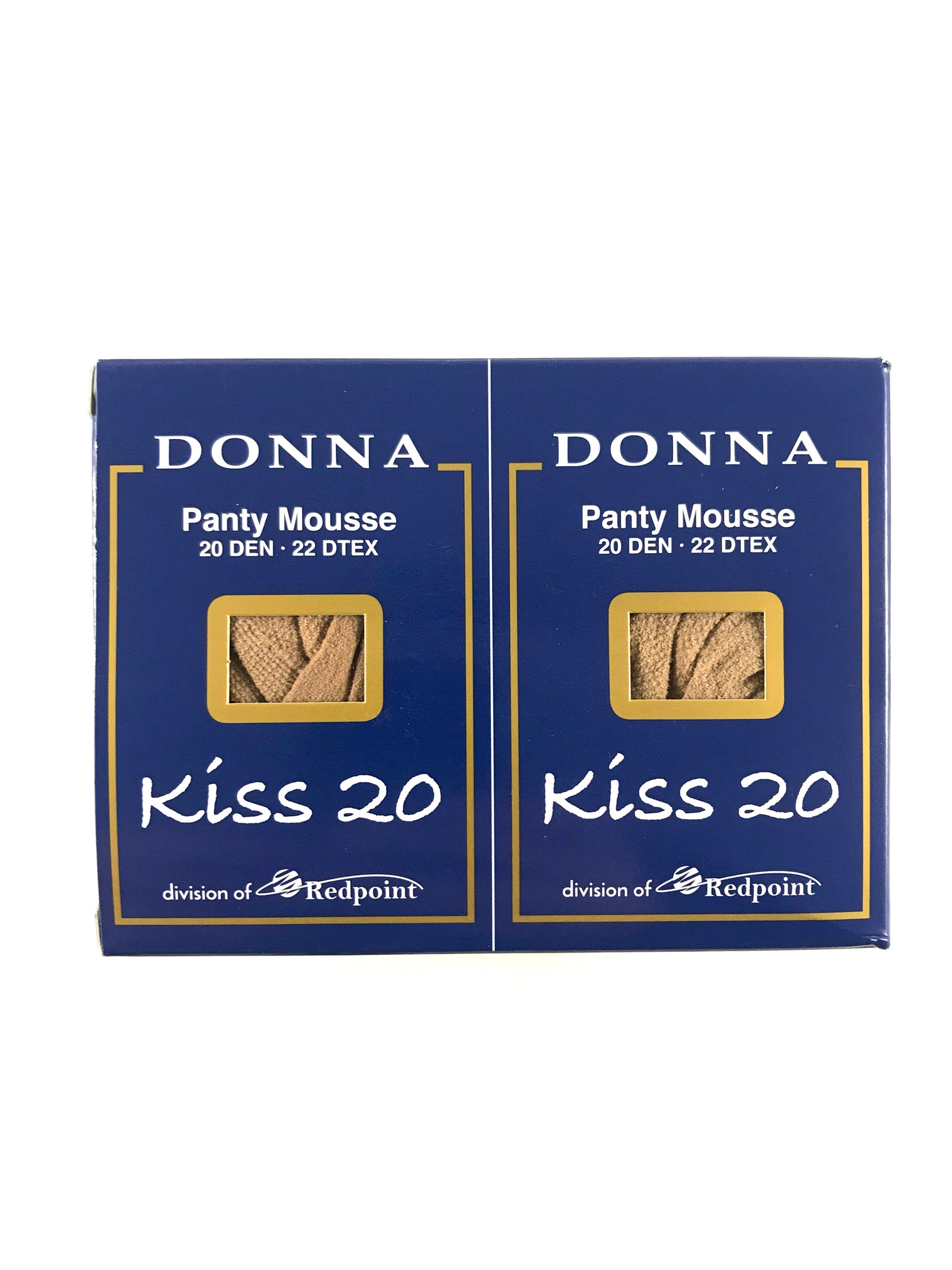 Kiss 20 - Mousse Panty - Donna Blauw 20 – Socksenzo