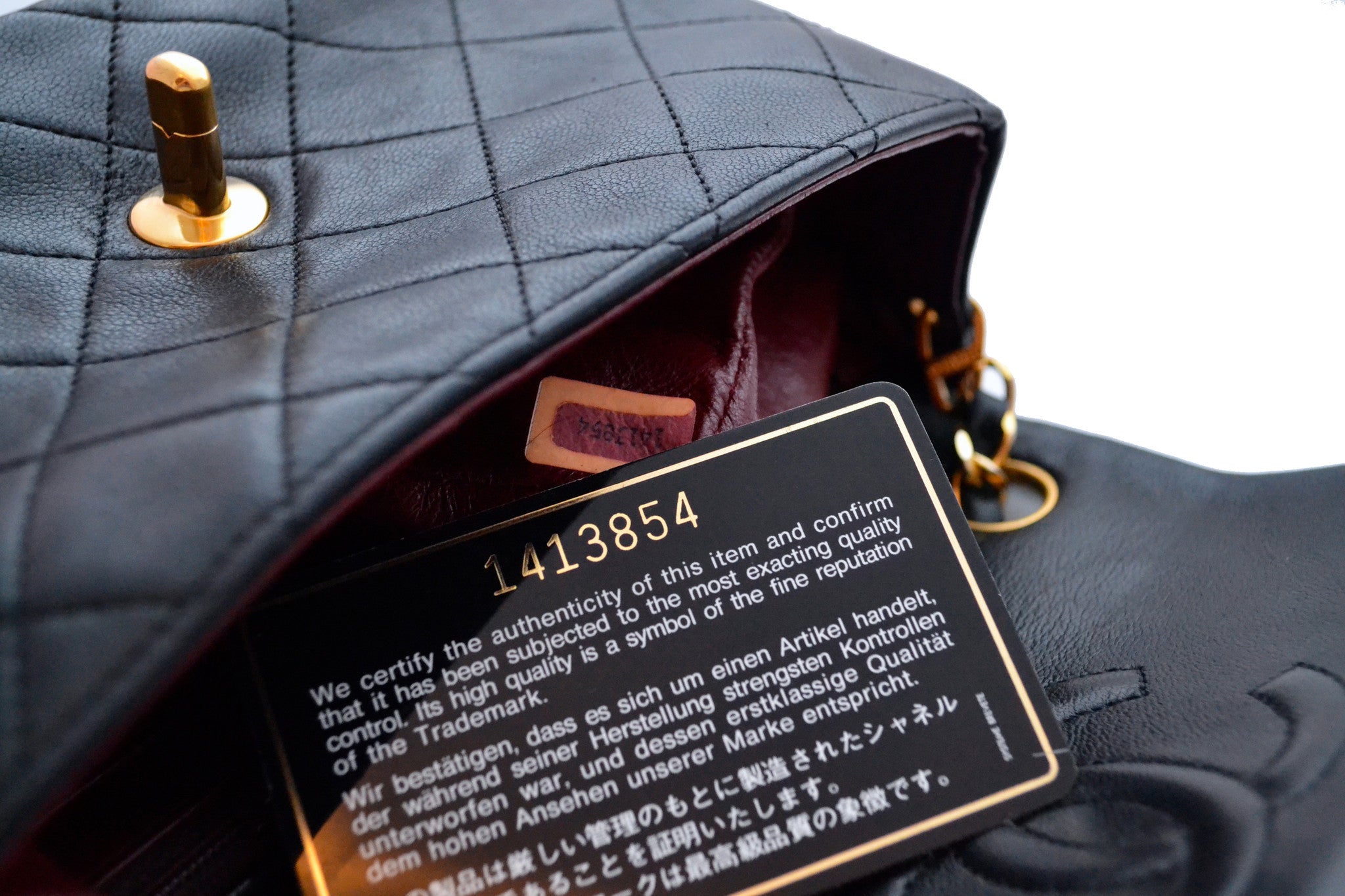 Chanel Serial Number Guide