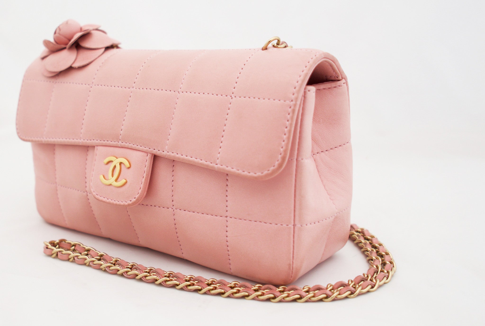 chanel mini bag pink