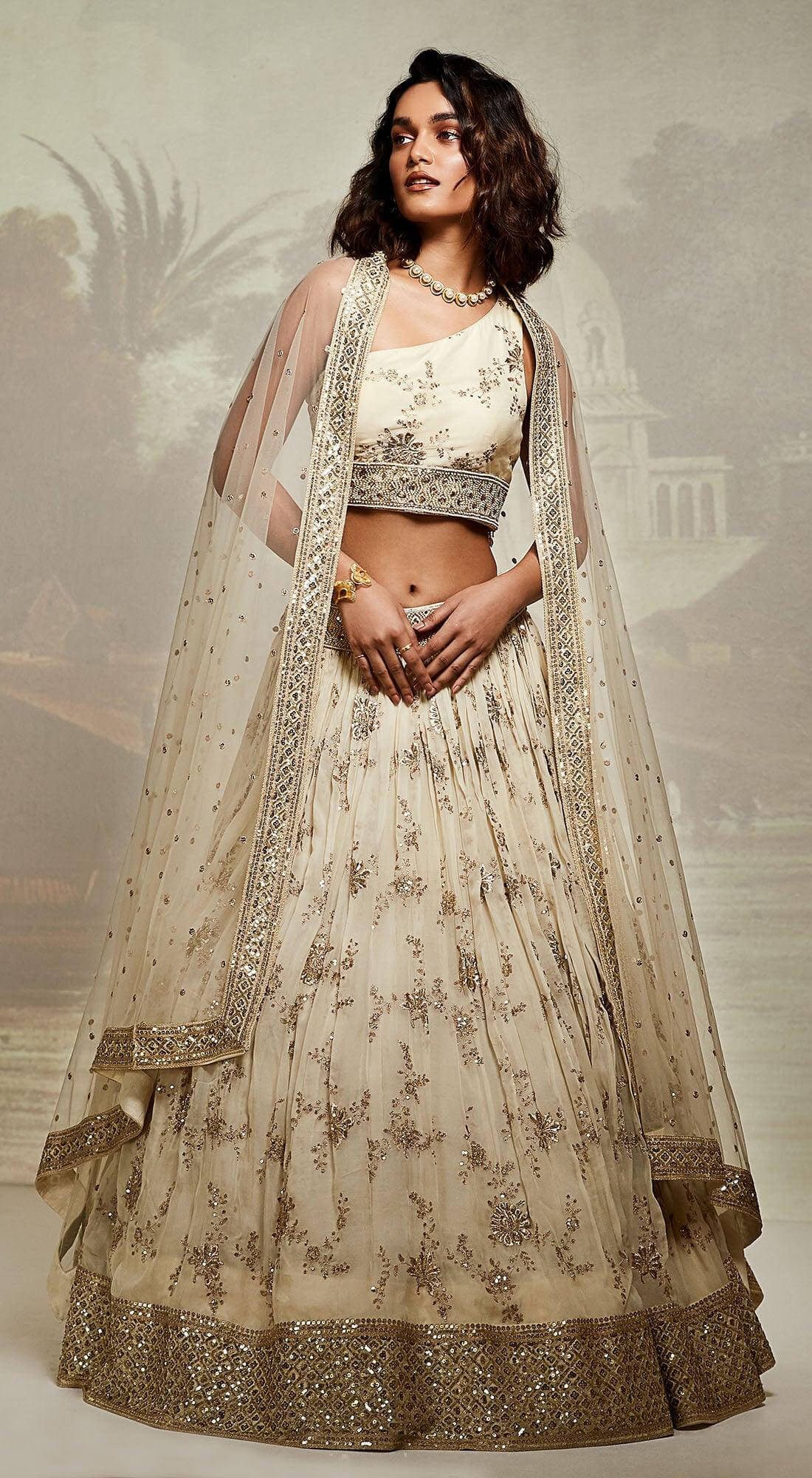 Beautiful Sonakshi Sinha Ethnic Wear Grey Net Party Wear Lehenga Choli |  Indian Online Ethnic Wear Website For Women