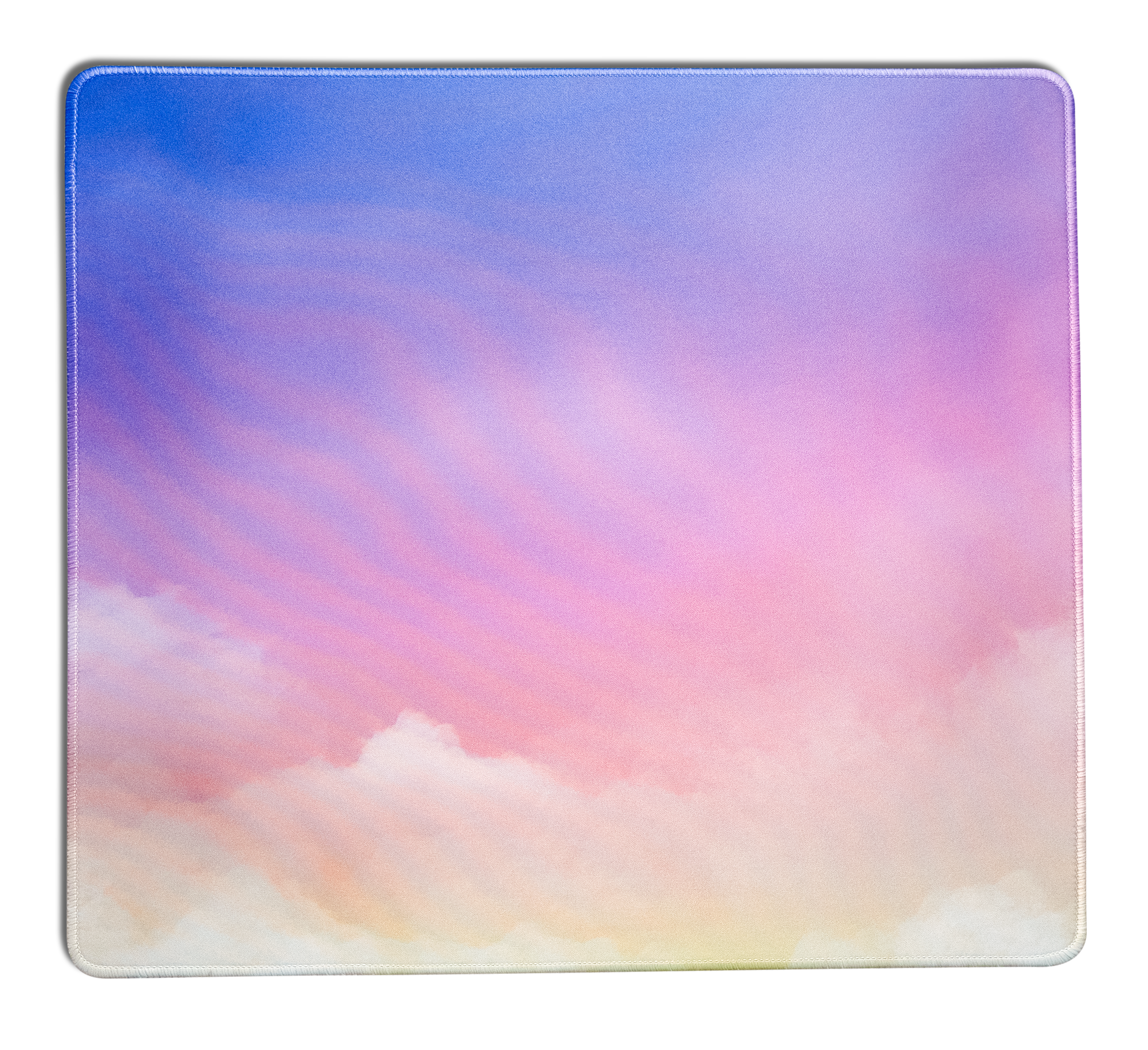 Pastel Clouds Desk Mat