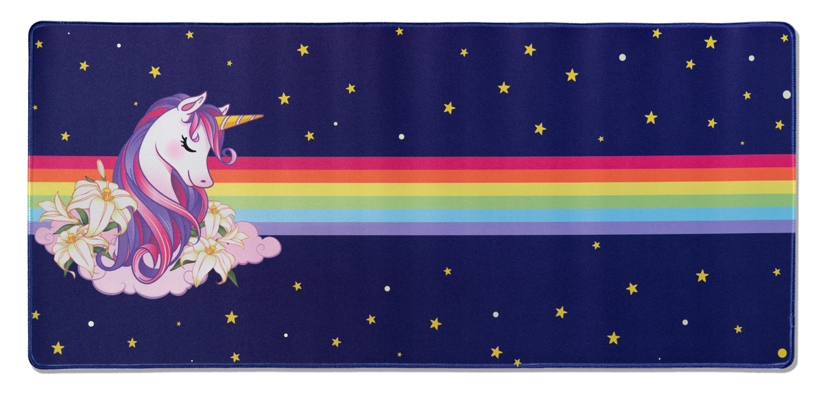 Rainbow Blast Desk Mat