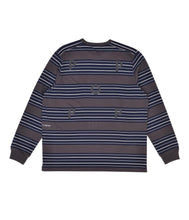 Load image into Gallery viewer, POP STRIPED LONGSLEEVE - ANTHRACITE
