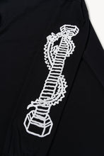 Load image into Gallery viewer, HAPPY DUDE LS TEE - BLACK
