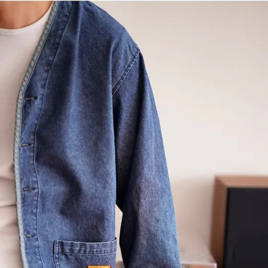 Product Image for Luvik | klassinen choreo-takki Indigo-denimista, S