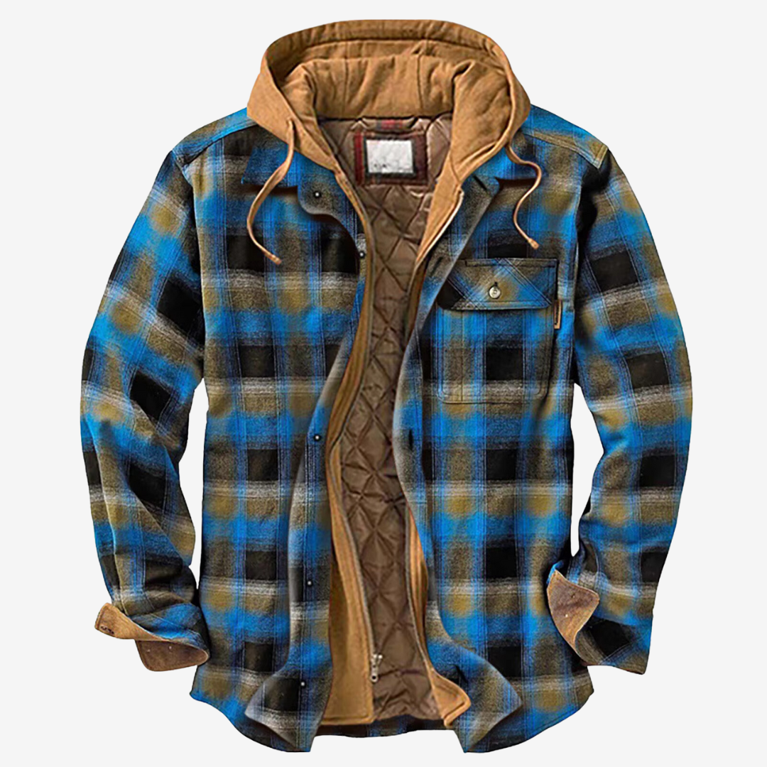 Product Image for Luvik | Flanelle Confortable Sonny - Täydellinen Valinta Rentoon Tyyliin, Sininen/Ruskea / 3XL
