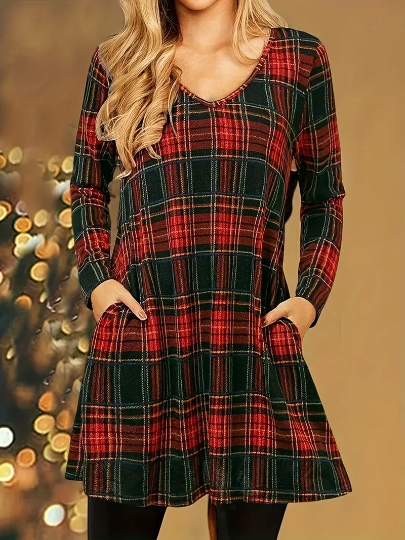 Product Image for Luvik | Robe d'hiver Fashionable and Effortless, Rouge / XL