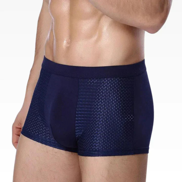 Product Image for Luvik | Bambus Bokseri Setti Trendiväreissä, Sininen / 40
