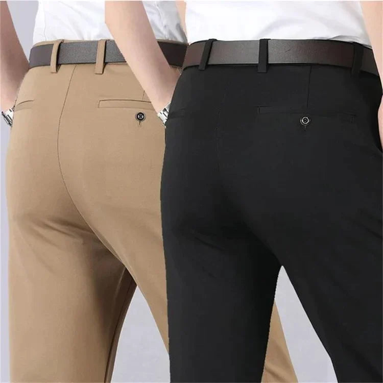 Product Image for Luvik | Miesten Stretch-housut, Khaki / Ohut osa (ilman fleeceä) / 34