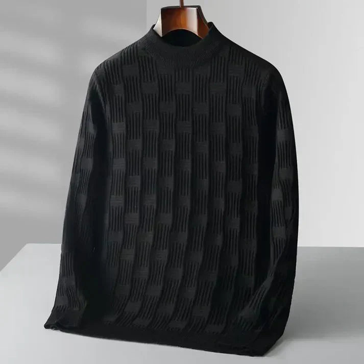 Product Image for Luvik | Tyylikäs kashmirneule miehille, Mustat / M