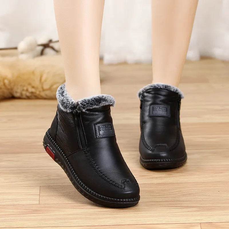Product Image for Luvik | Vesitiivis Nahkast boots, Musta / 37