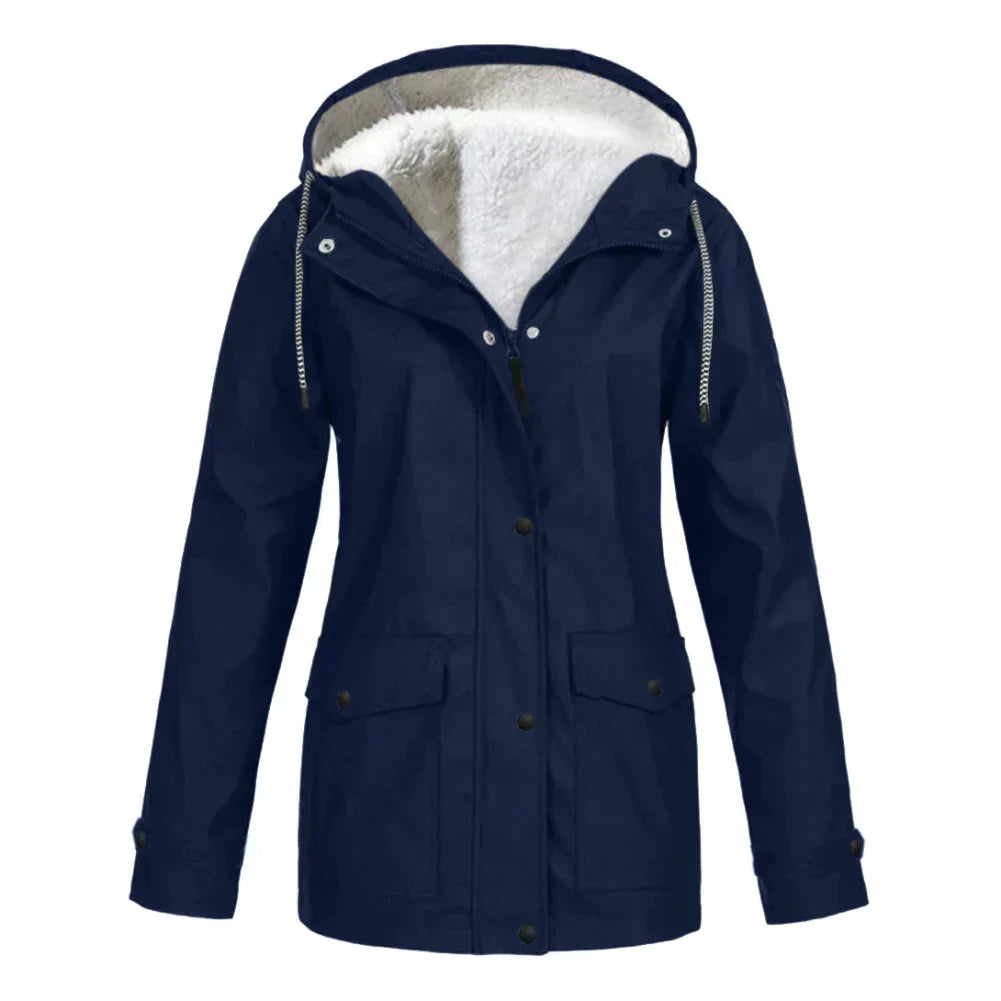 Product Image for Luvik | Tyylikäs Vedenpitävä Sadetakki, Sininen / S