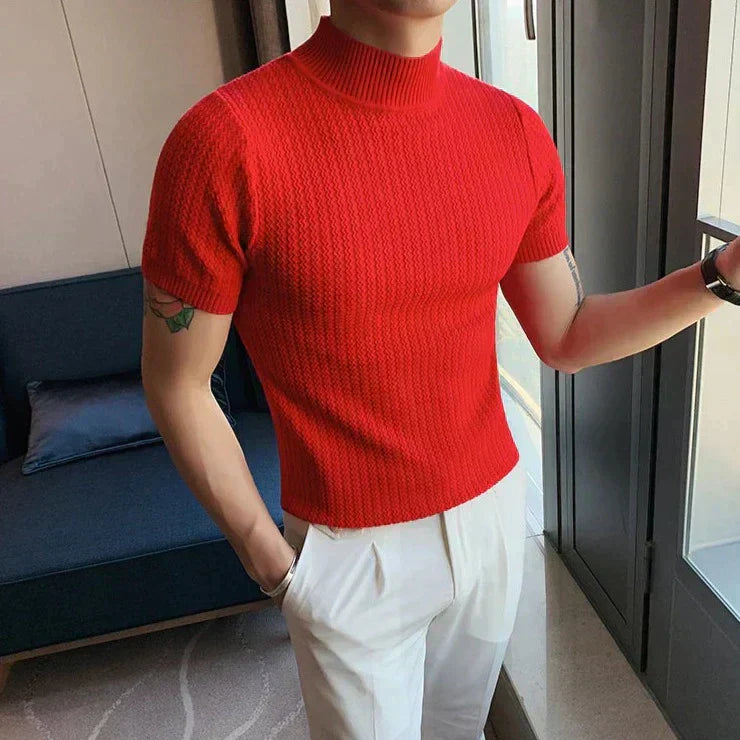 Product Image for Luvik | Slim Fit Puuvillapaita Hengittävä Kautta Vuoden Suunnittelu Moderniin Monipuoliseen Tyyliin, Rot / XL