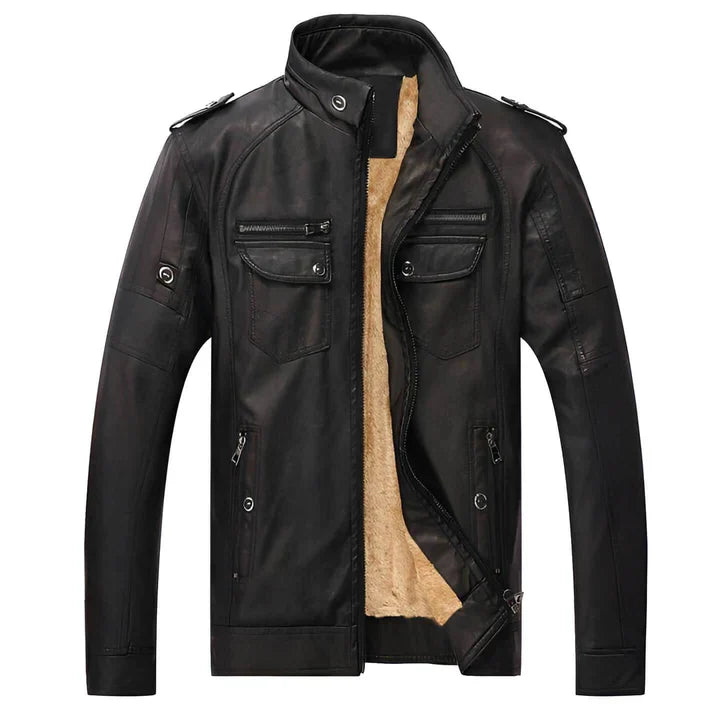 Product Image for Luvik | biker jacket for men, Musta / S