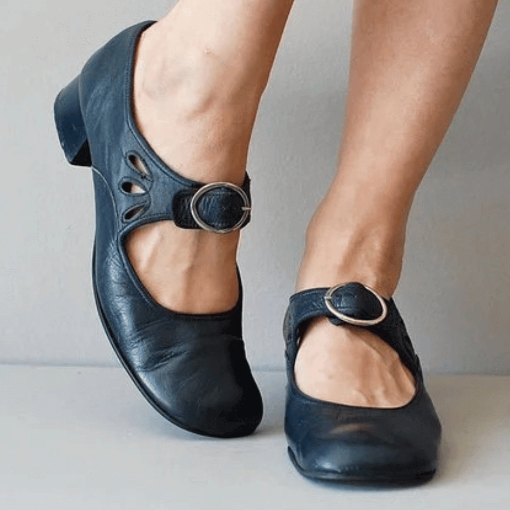 Product Image for Luvik | Nahkasandaali Paulina Paras Mukavuus Ja Eleganssi, Sininen / 41