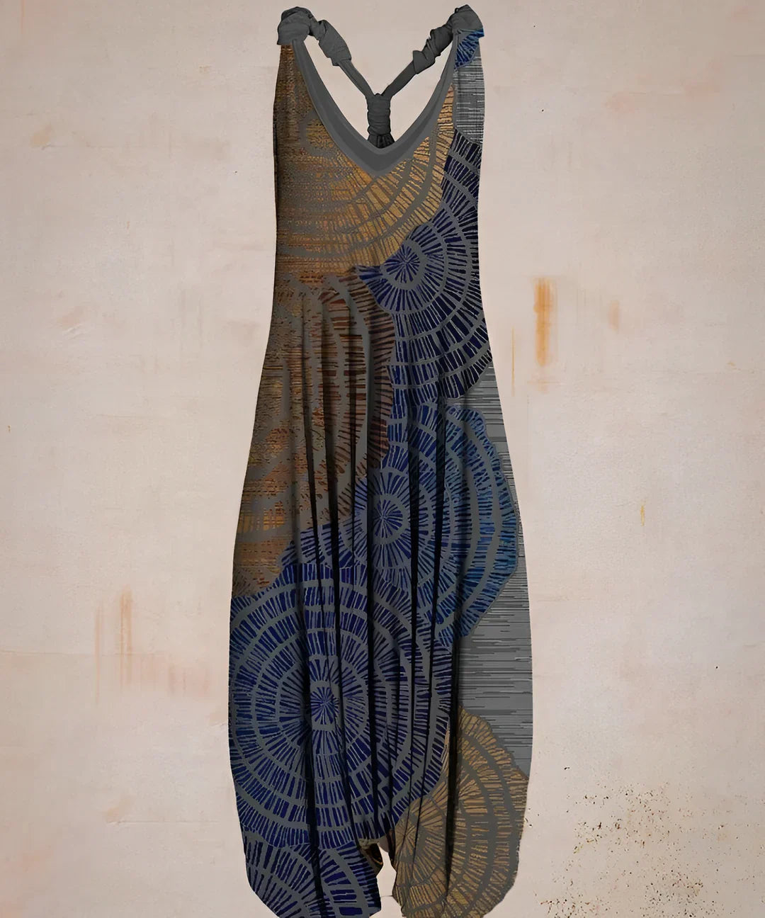 Product Image for Luvik | painettu boho-ha jumpsuit naisille, Blume 1 / 4XL