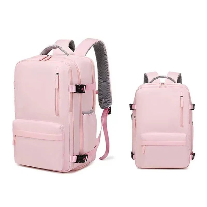 Product Image for Luvik | Matkalaukku Kabinilaukku Lentokone Ryanair 45x30x22, Rosa