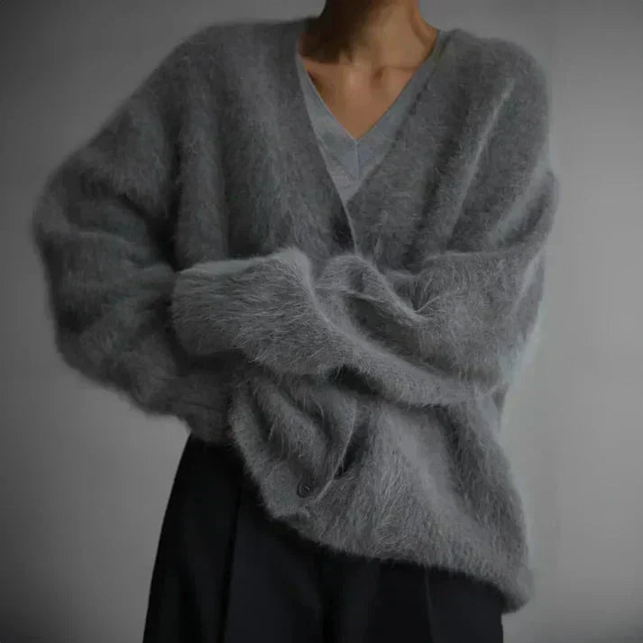 Product Image for Luvik | Puuvillatrikoo ainutlaatuisella suunnittelulla, HARMAA / L