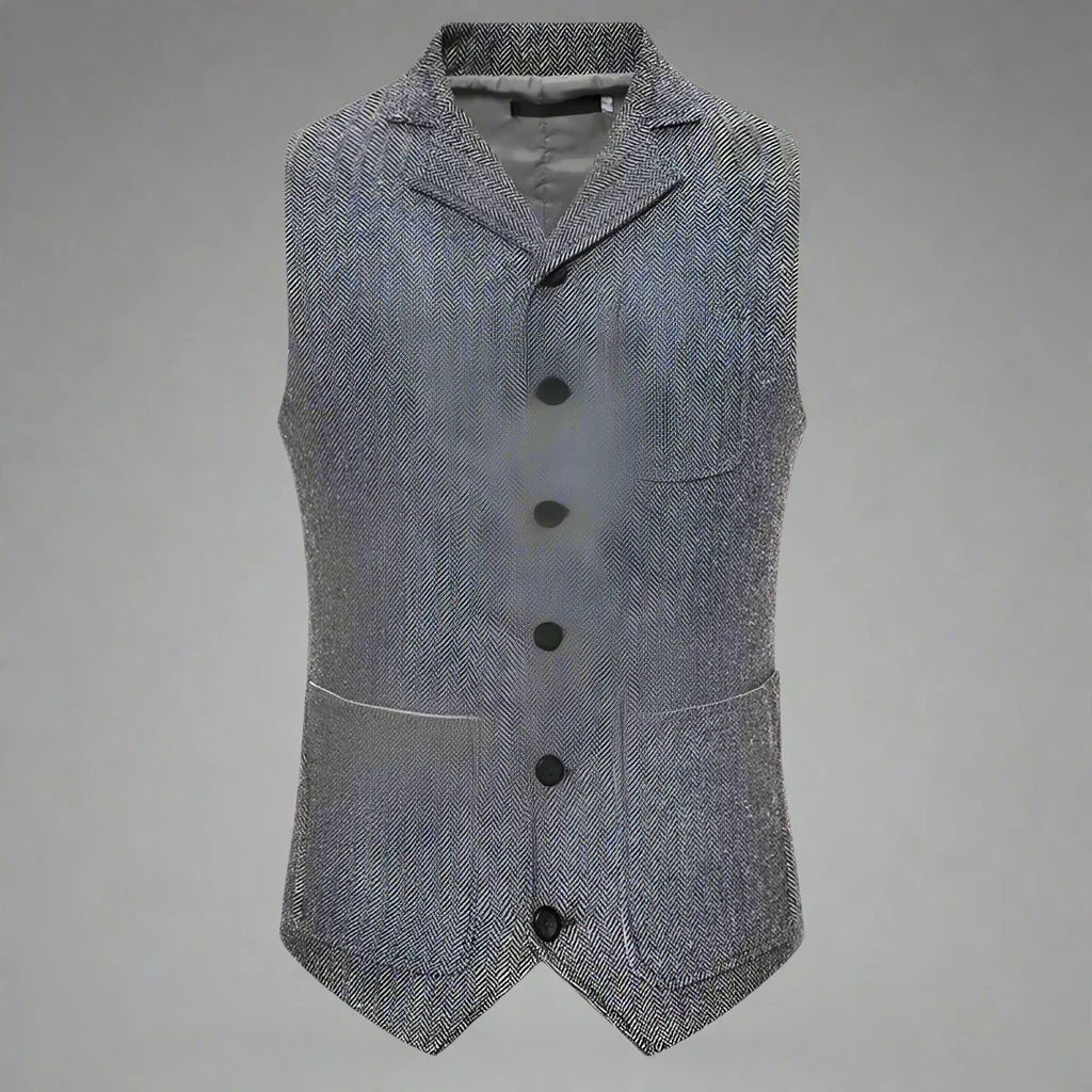 Product Image for Luvik | Stilvolle Herrenweste Jean, Grau / S