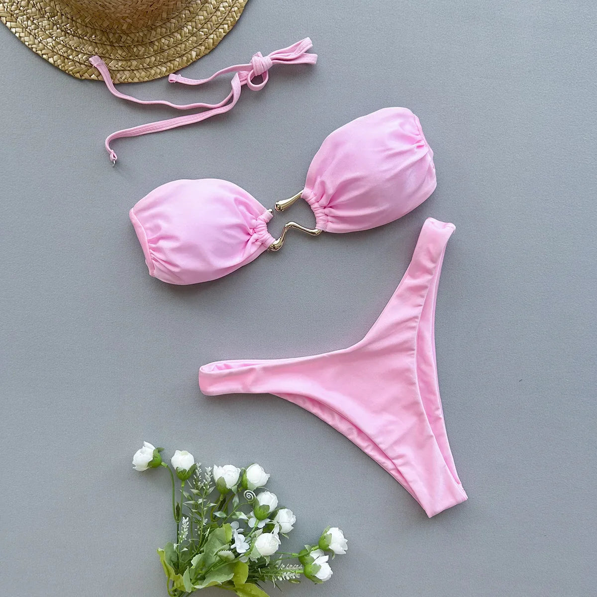 Product Image for Luvik | Candy-värinen Klovni Uimapuku, Rosa / M