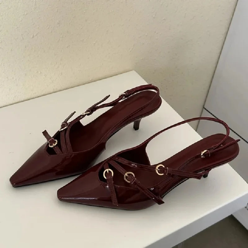 Product Image for Luvik | Locked Our Eyes Mules Kengät, Rot / 40