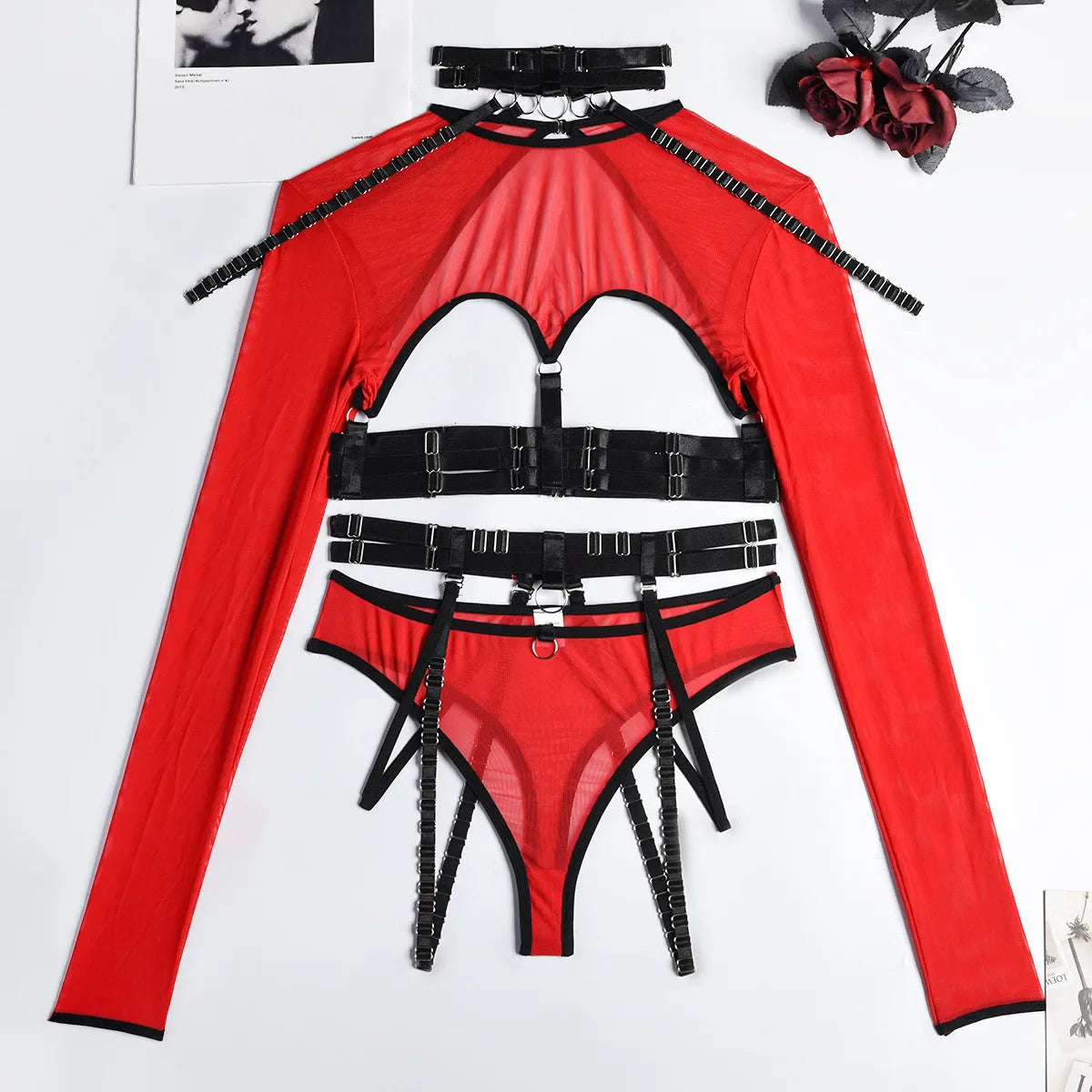 Product Image for Luvik | Pitsit ja hae se Lingerie, Rot / XL
