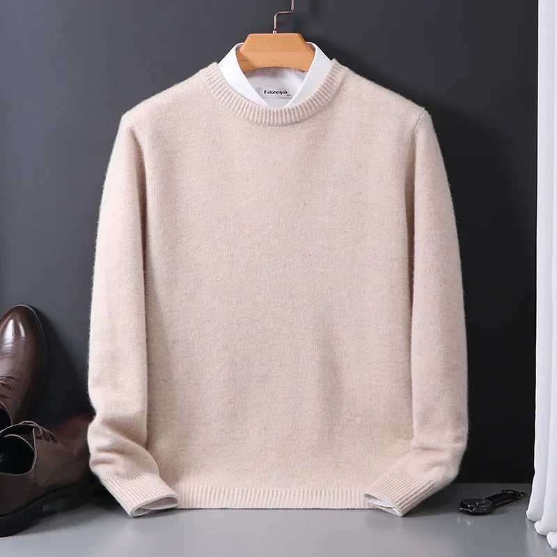 Product Image for Luvik | Signature Cashmere Sweater, Beige / S